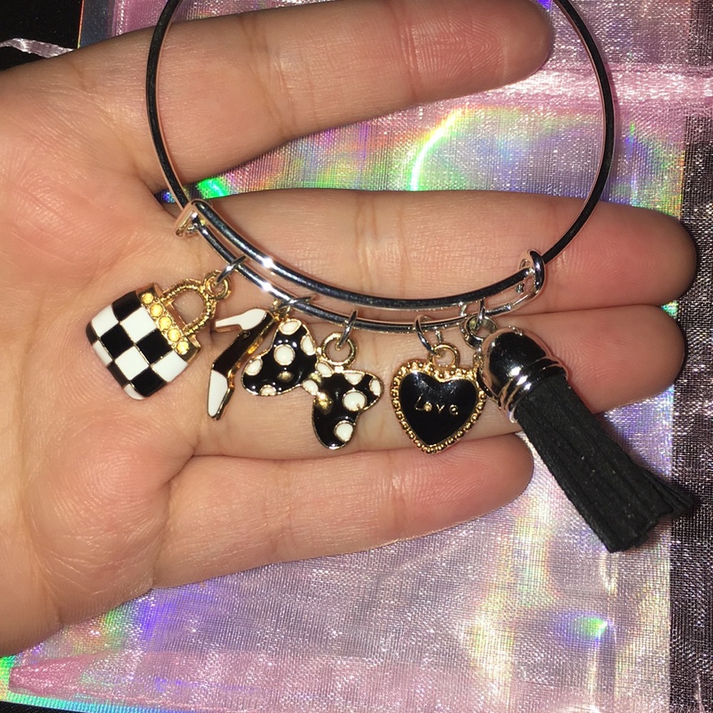 Silver Charm Bangles - Picture 2 of 2